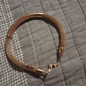 Elegant Gold Mesh Bracelet